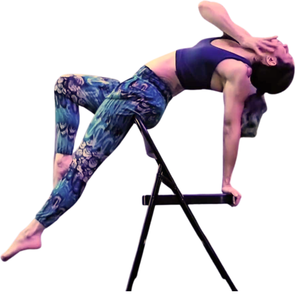 Learn chair tricks and how to incorporate the chair into choreography